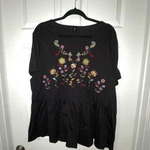 Peplum top